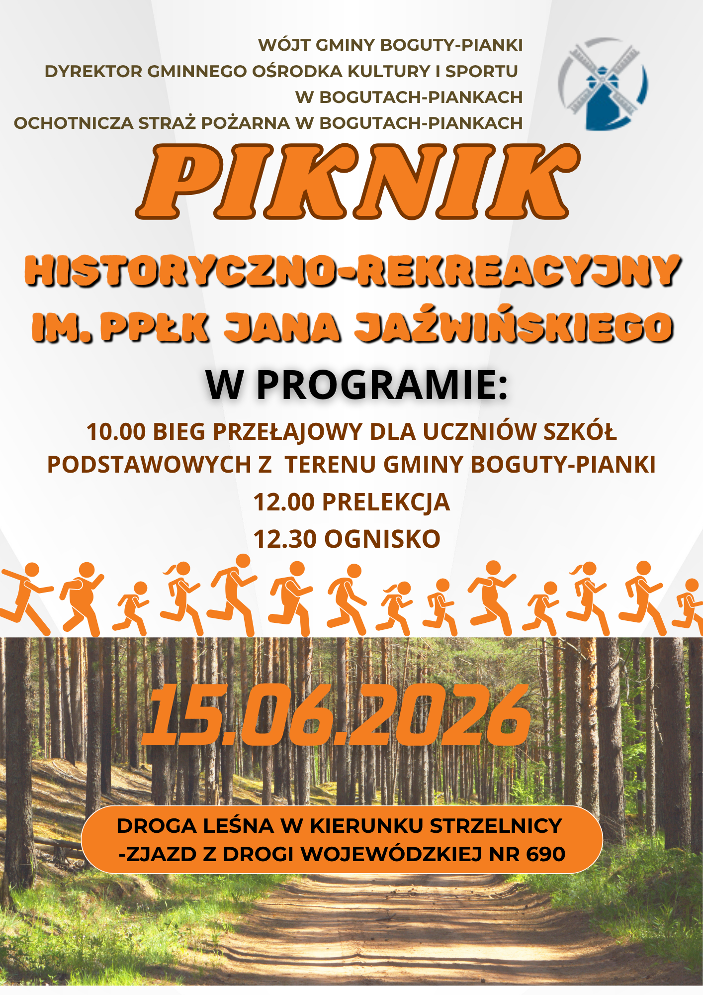 Piknik historyczno rekreacyjny plakat