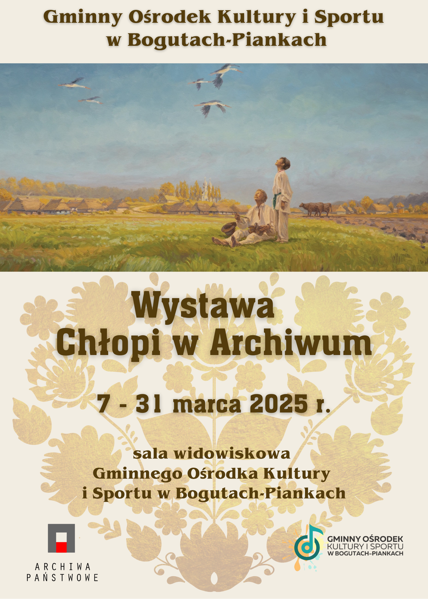 wystawa plakat Chlopi